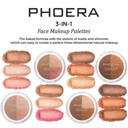PHOERA Blush Bronzer highlighter Powder