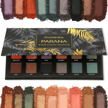 PHOERA (x18 Colors) Vegan Highly Pigmented Eyeshadow Palette