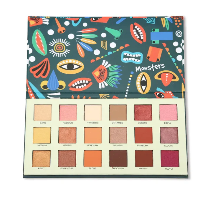 PHOERA (x18 Colors) Vegan Highly Pigmented Eyeshadow Palette