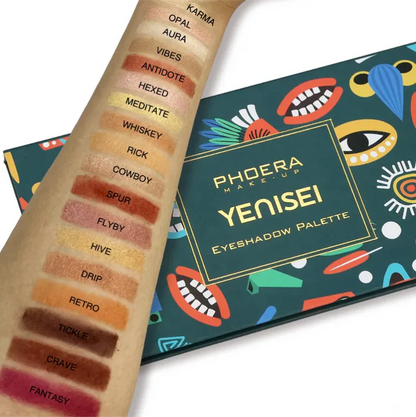 PHOERA (x18 Colors) Vegan Highly Pigmented Eyeshadow Palette